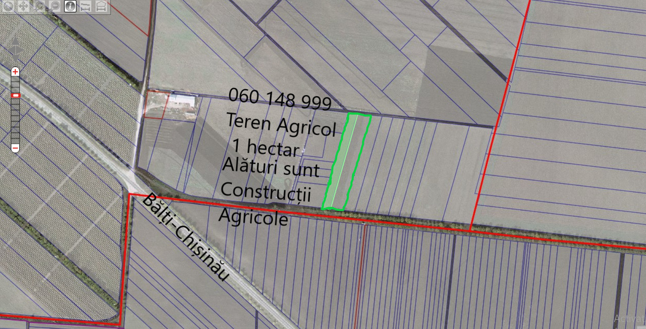 Teren de Vânzare 1 hectar, la Traseul Bălți-Tiraspol. Alături Construcții agricole!!! foto 2