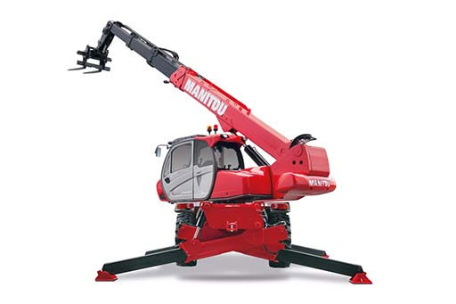 Телескопический погрузчик с поворотной башней Manitou MRT2470 фото 18