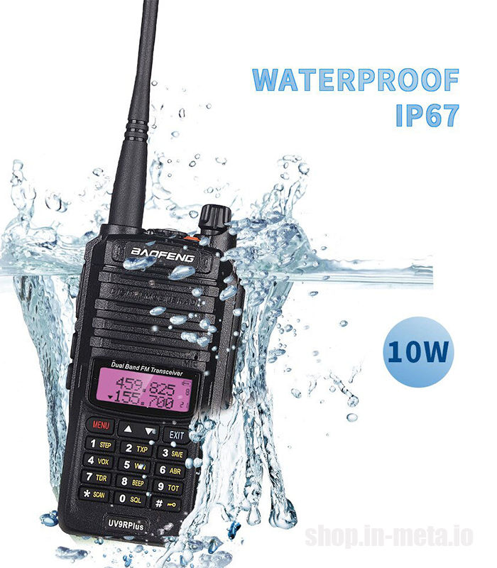 Скидка 10% Распродажа - Рация Baofeng UV-9R Plus - New Model - Водонепроницаемая и ударостойкая foto 4