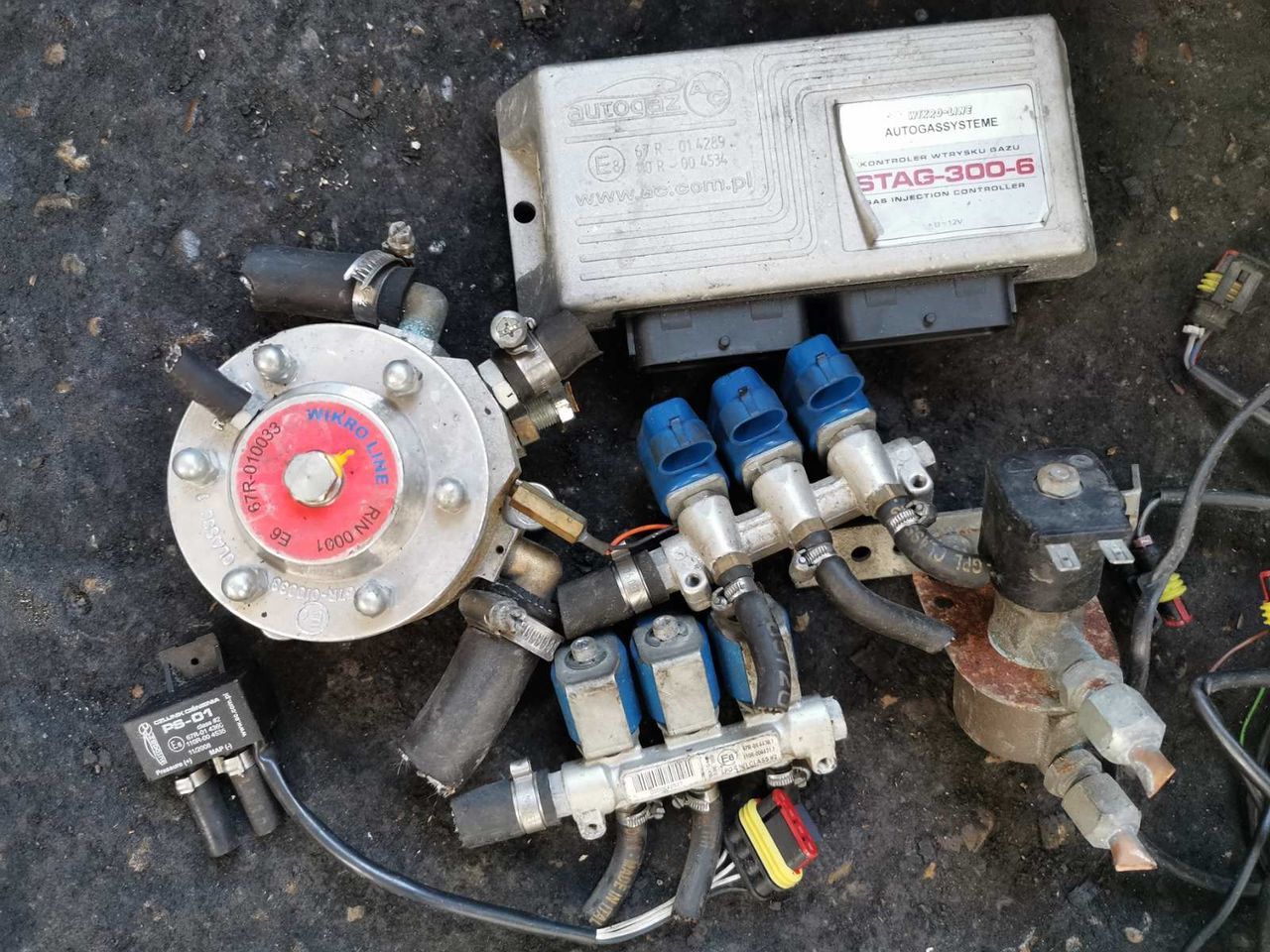 Газовая установка Stag 6 цилиндров