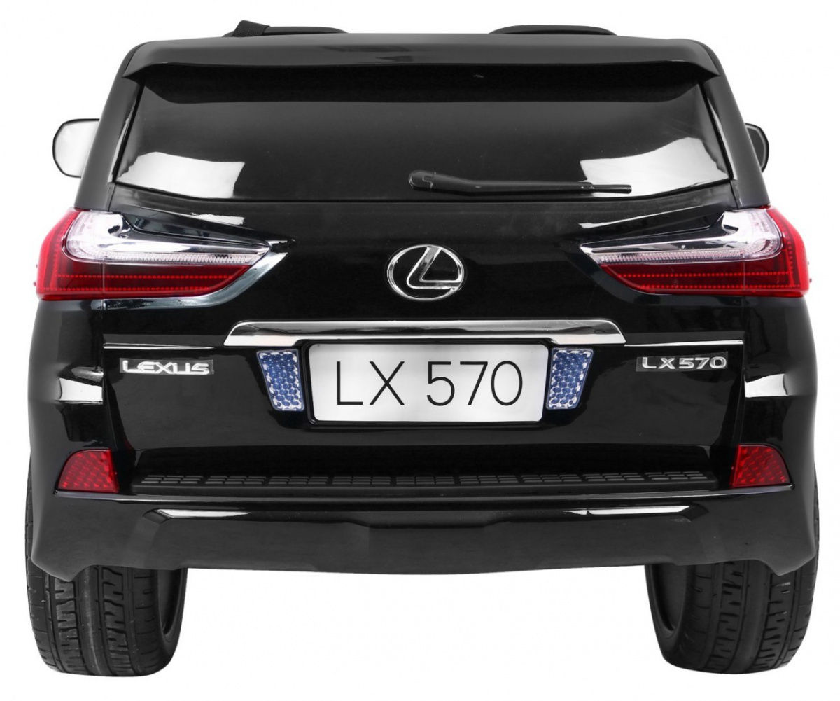 Машина аккумуляторная lexus lx570, максимальная нагрузка 40 кг, мягкие  колеса, 2*12v/7ah, пульт.