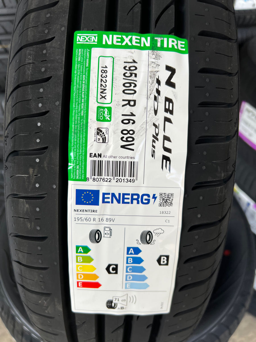 195/60 R16 Nexen N`blue HD Plus/ Доставка, livrare toata Moldova 2023 foto 2