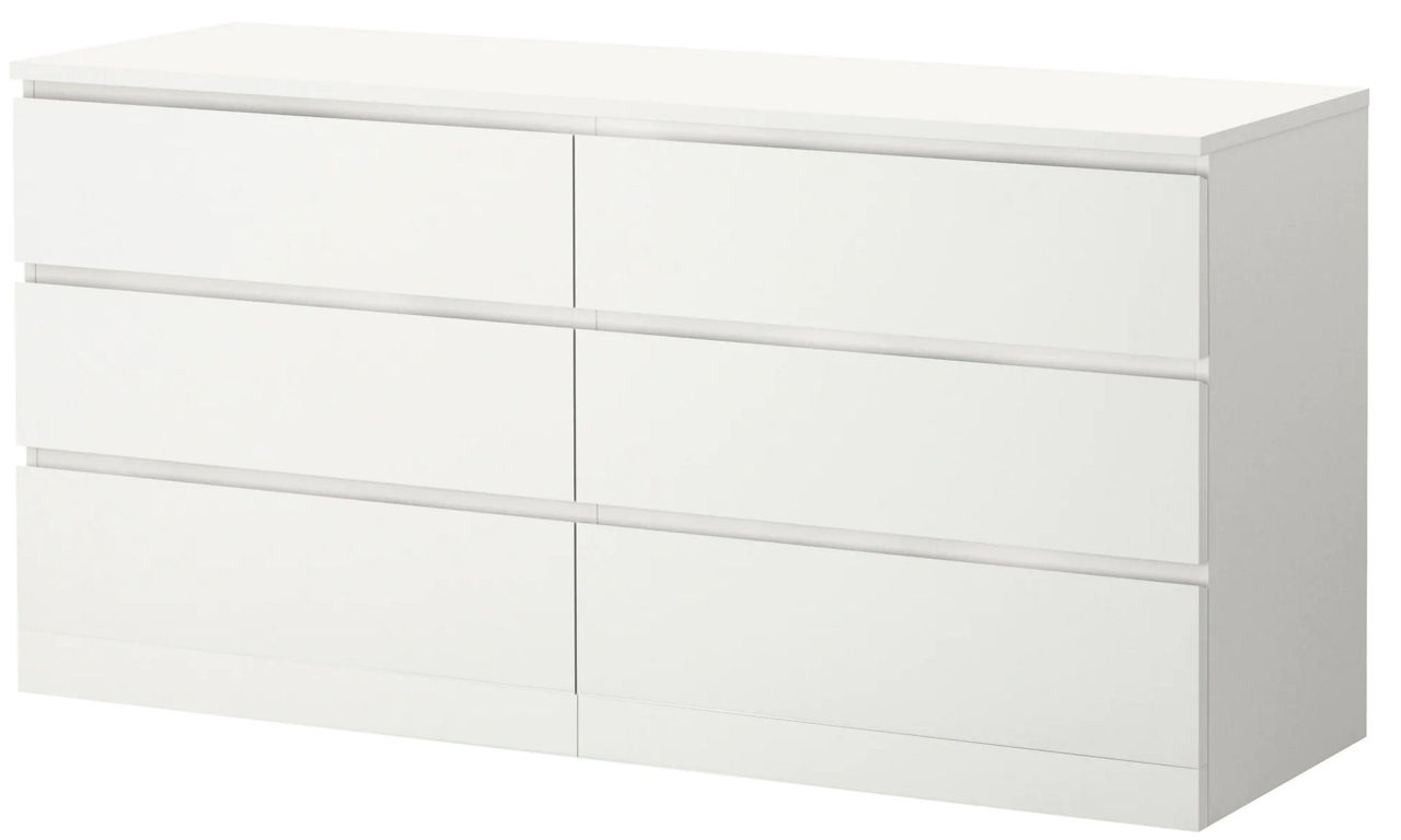 Comodă IKEA Malm 160x78 - Livrare în toată Moldova! Credit 0% foto 1