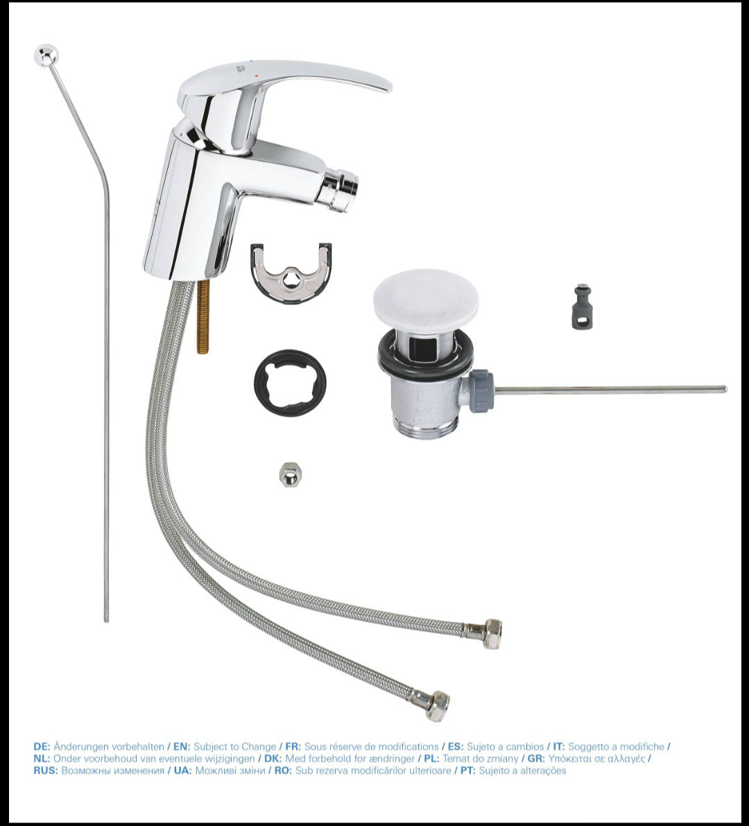 Смеситель биде Grohi Germany