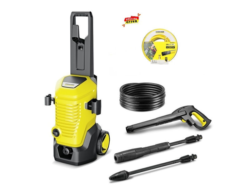 Maşina de curăţat cu înaltă presiune Karcher K 5 WCM (1.324-400.0 set)-livrare-credit foto 0