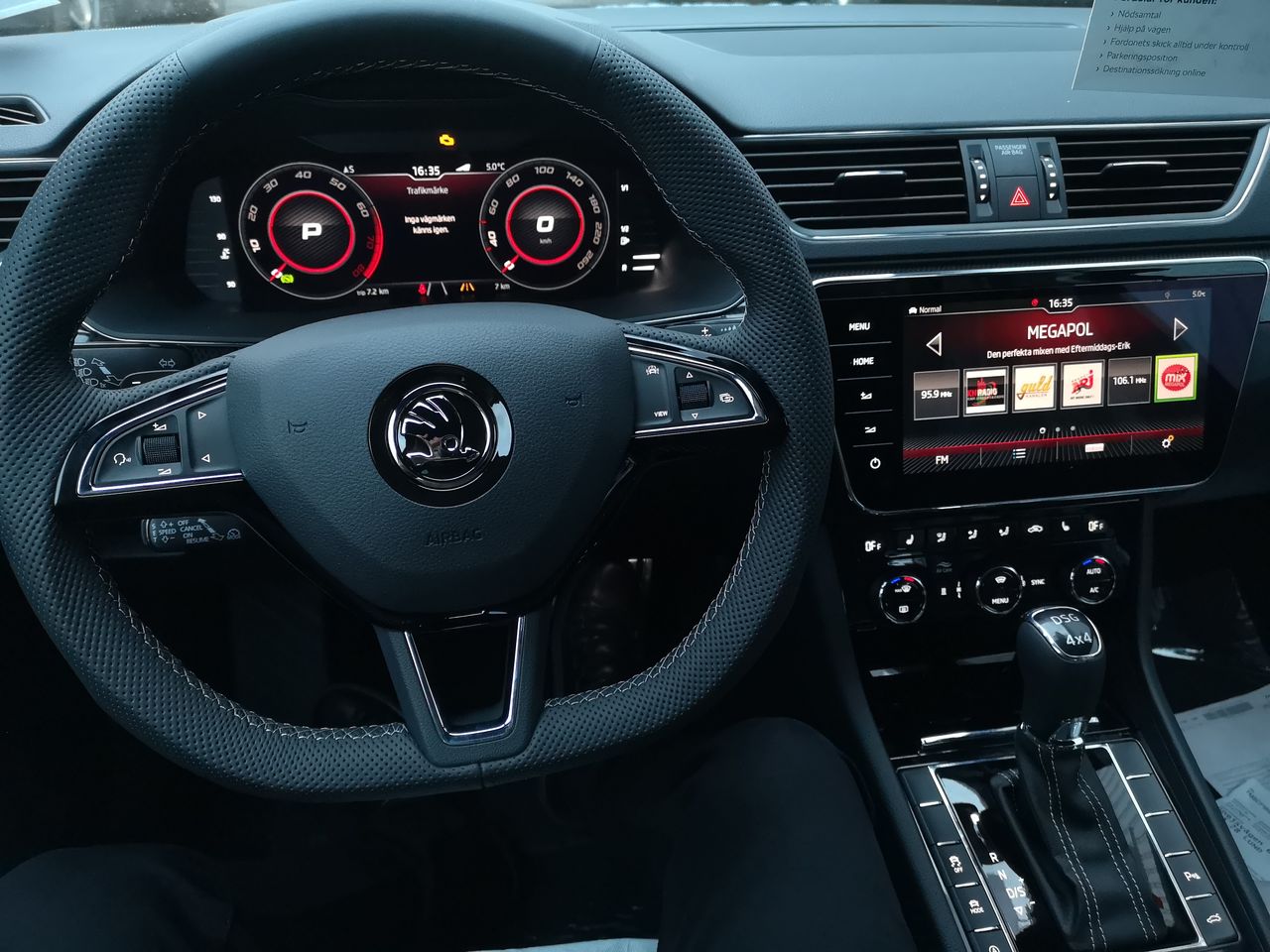 Virtual cockpit aid ceasuri bord skoda superb 3v digitale active info foto 2