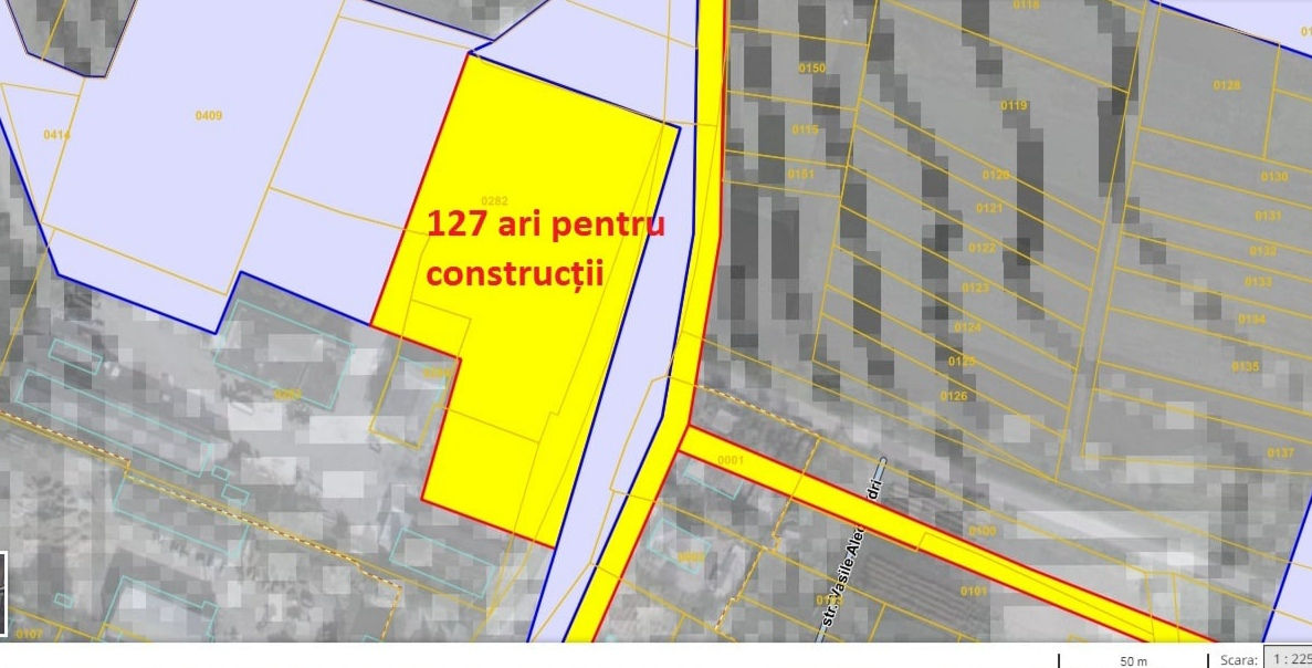 Teren pentru construcții 1,27 ha industrial, cu 2 depozite câte 500 M2 fiecare. foto 16