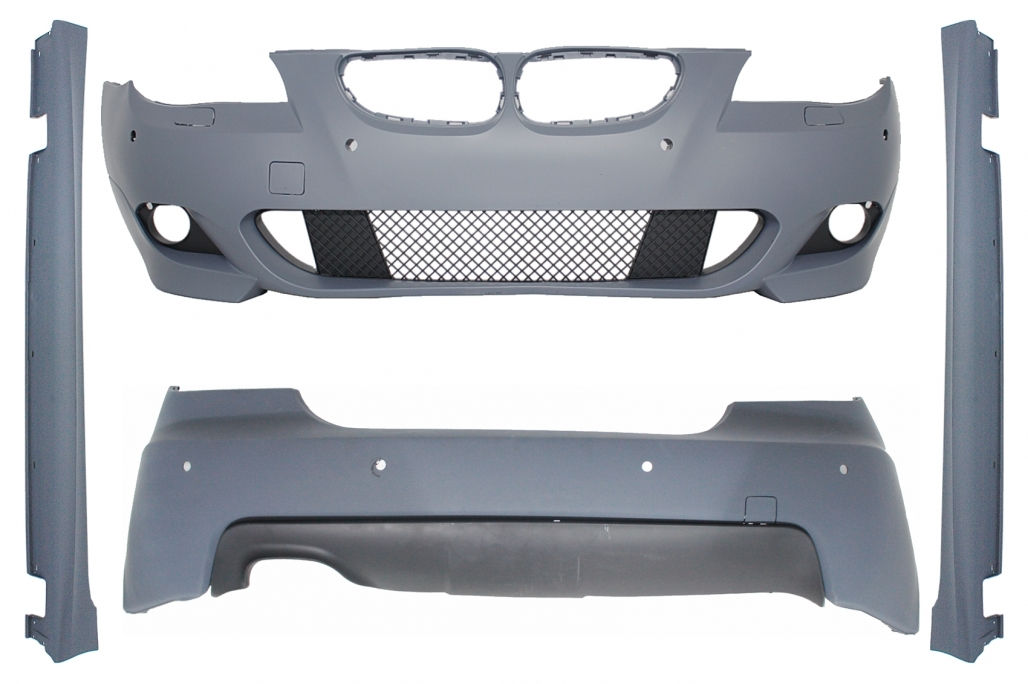 Kit Exterior compatibil cu BMW Seria 5 E60 (2003-2007) M-Technik Design cu PDC 24mm foto 0