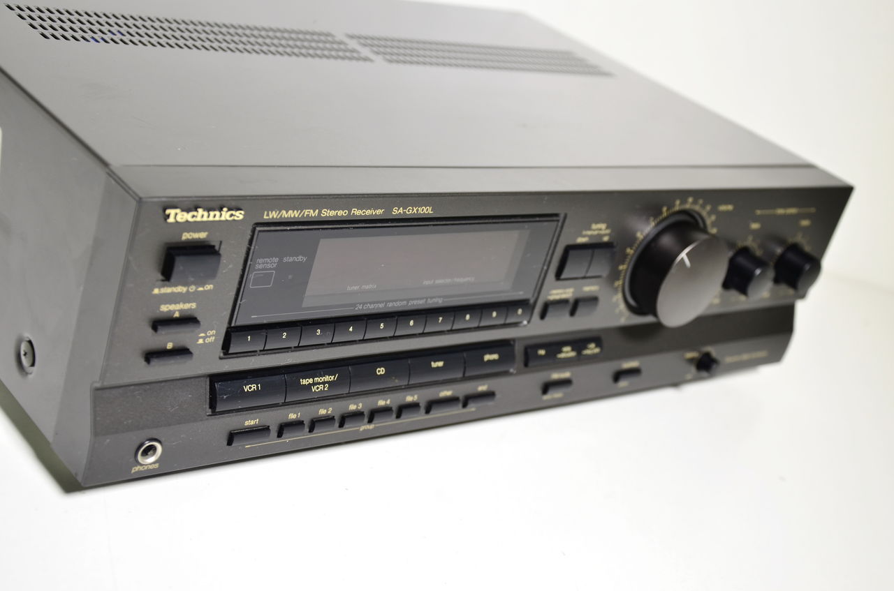 Technics SA-GX100L stereo receiver Made in Japan foto 7