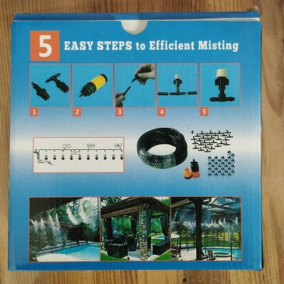 Система туманообразования для беседок и сада Patio Mistcooling Kit foto 1