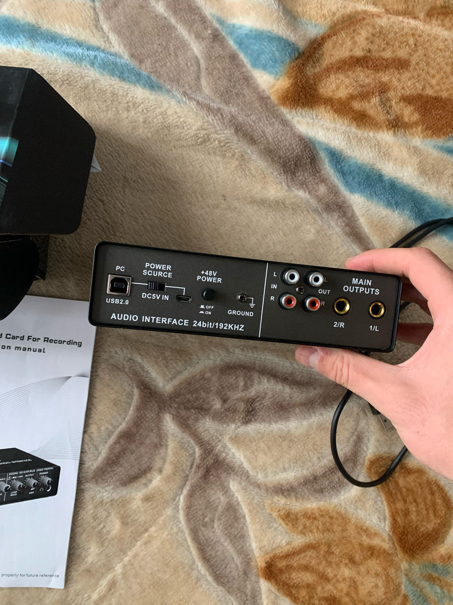 Vînd audio interface Teyun Q24
