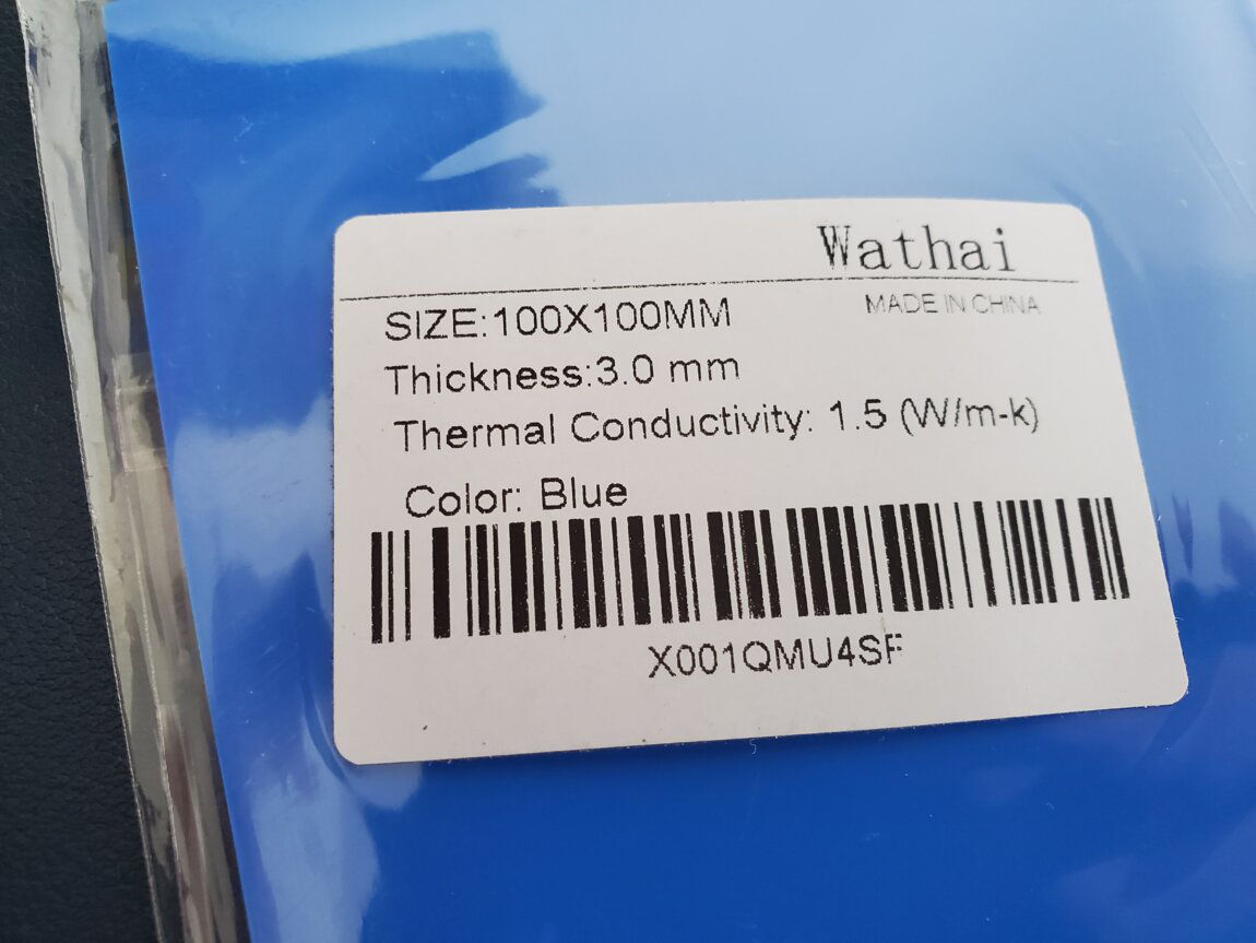 Термопрокладки 100x100mm / 2.0mm / 2.5mm / 3.0mm