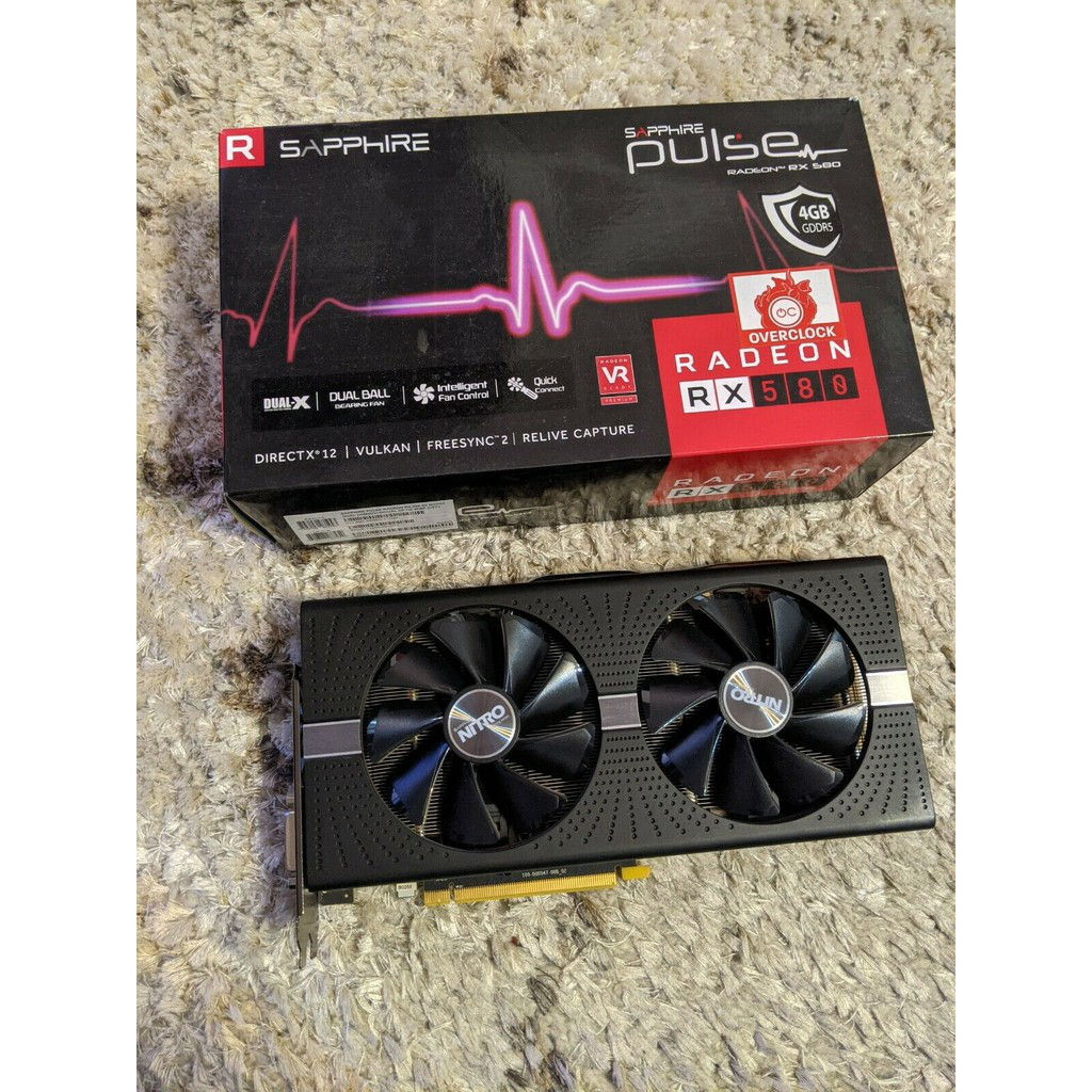 Sapphire rx 580 pulse 8gb