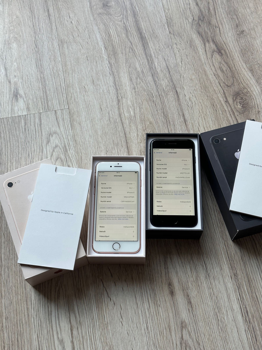iPhone 8, 256/64, Space Gray/Gold foto 7
