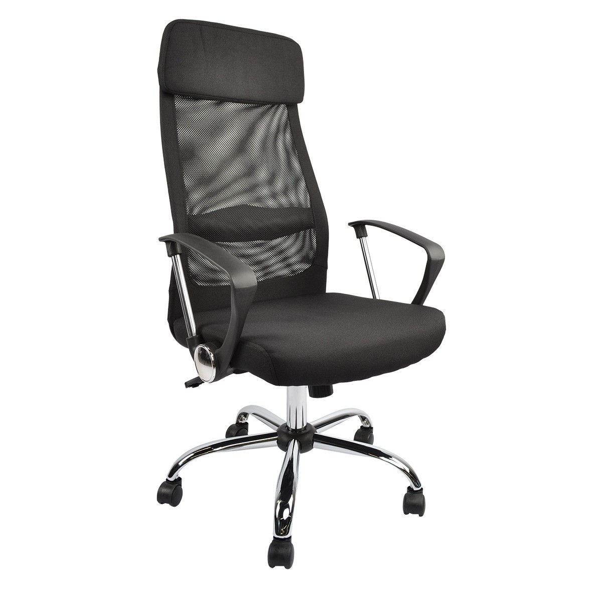 Офисное кресло F-65~Black/ Grey - отличная цена, доставка, кредит !!! фото 1