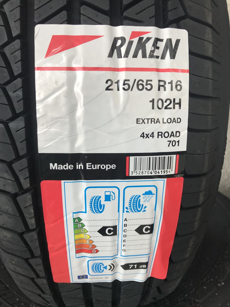 215/65 R16 Riken 4x4 Road 701 (Michelin Group)/ Доставка, livrare toata Moldova foto 1