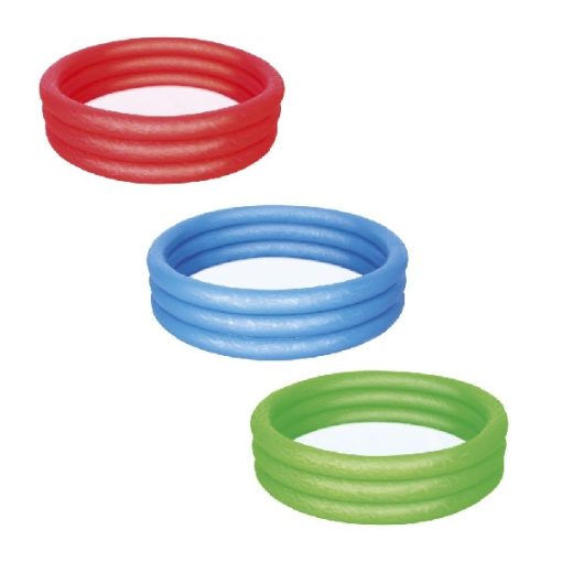 Piscină gonflabilă pentru copii 122х25 cm, 140 L, 3 culori, 2+ foto 0
