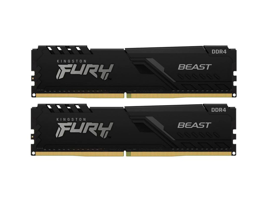 Оперативная Память - «kingston Fury Beast Kit Ddr4 2x16gb 3200mhz Kf432c16bb1k2/32» foto 0