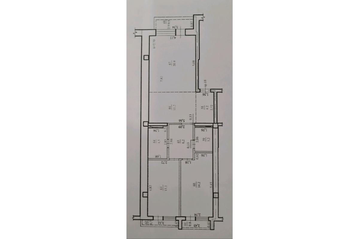 Apartament cu 3 camere, 80 m², Ciocana, Chișinău foto 16