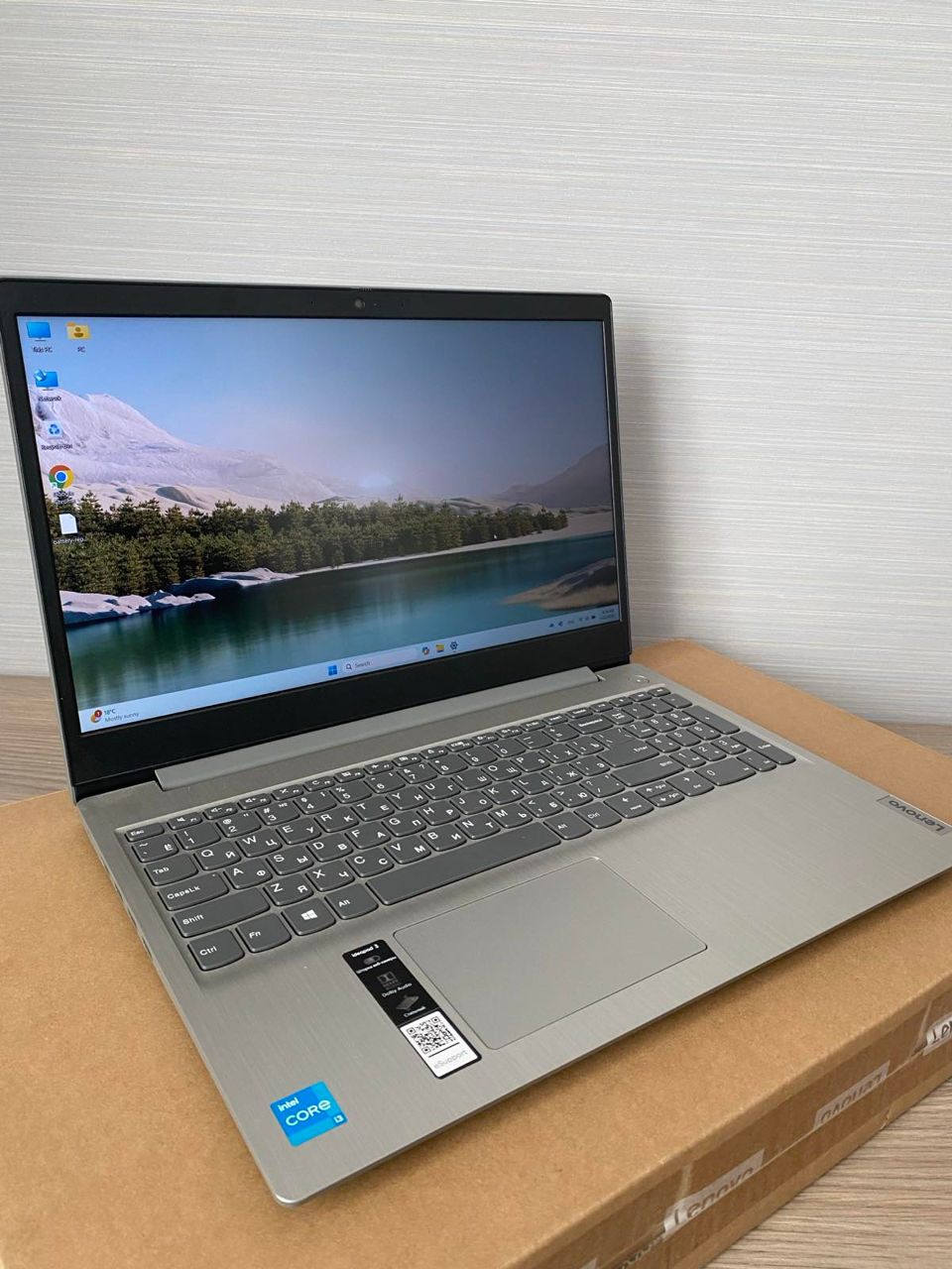 Lenovo IdeaPad 3 15ITL05 Laptop 15.6" - 256GB - Platinum Grey - Intel Core i3-1115G4 3.0GHz - 8GB foto 1