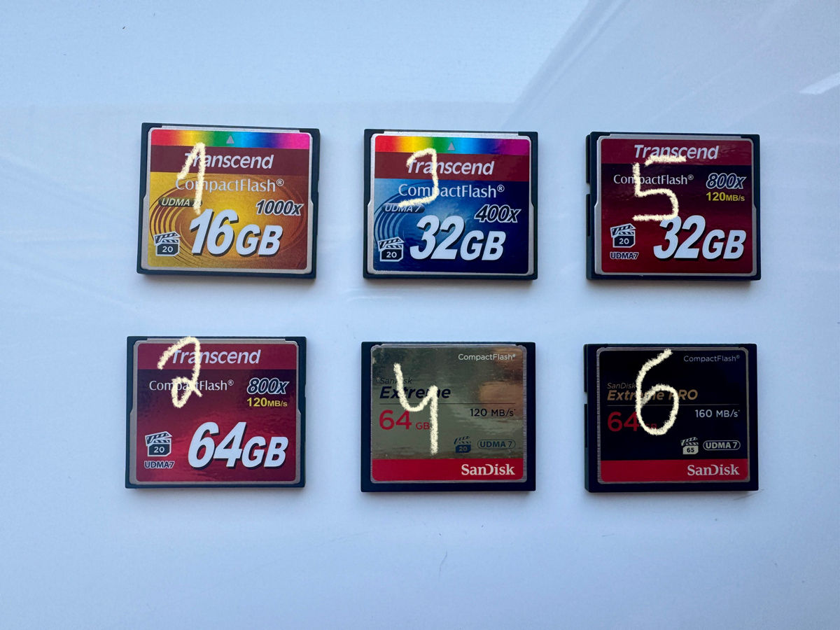 Compact flash 16gb, 32gb, 64gb Bălți foto 0