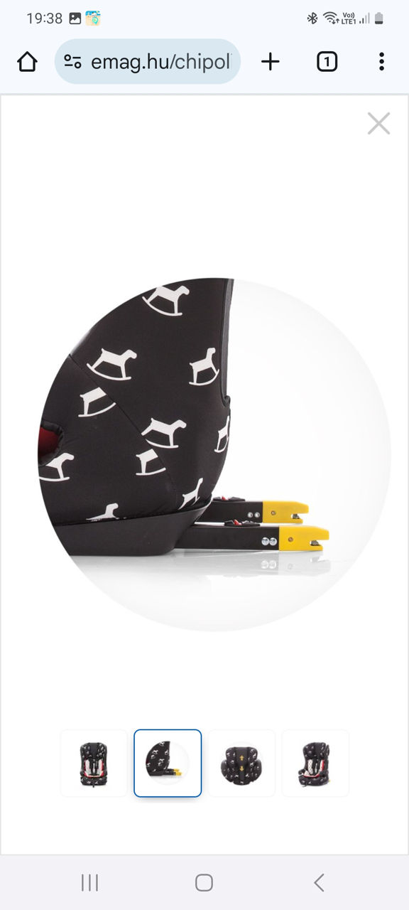 Scaun auto Chipolino Cruz Isofix ( folosit) фото 2