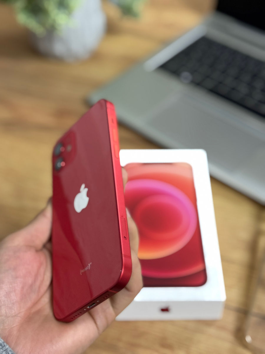 Iphone 12 128gb Red Product состояние нового телефона foto 1