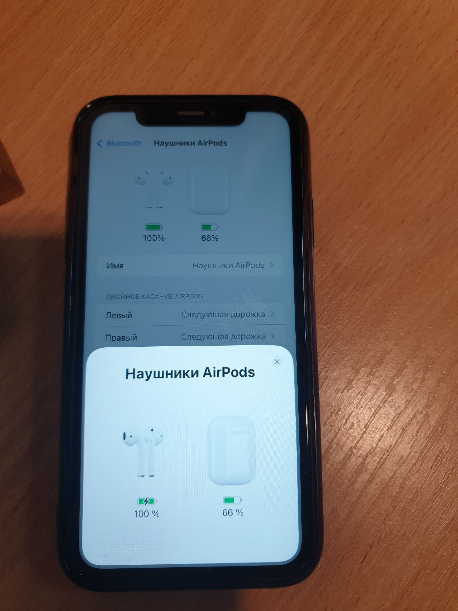 Наушники air pods 2 б/у foto 4