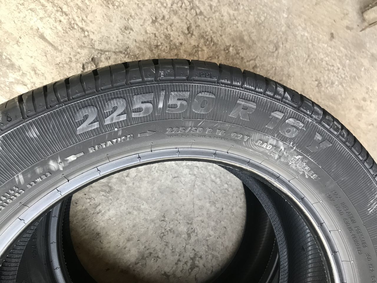 2 шины/2 anvelope 225/50 R16 Platin Rp420 (Germany)/ Доставка, livrare toata Moldova foto 5