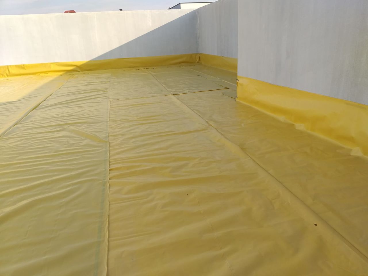 Acoperiș plat la cheie /hidroizolare+termoizolare+șapă/  membrane lichide, TPO, PVC,Bituminoase foto 3