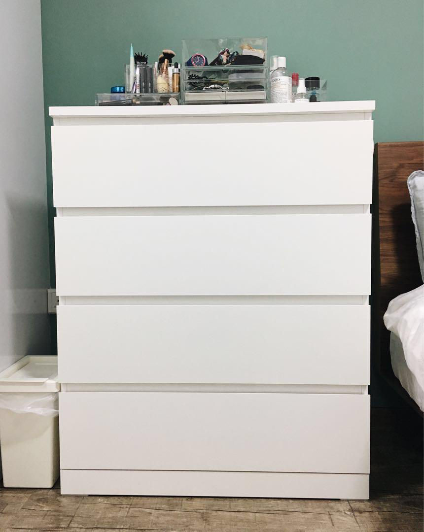 Comodă cu 4 sertare Ikea 80x100 foto 2