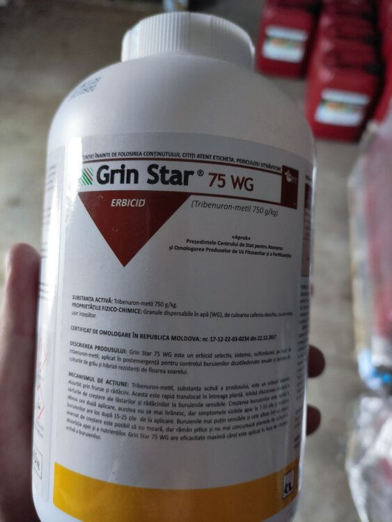 Tribenuron-metil 750 g/kg, GRIN STAR (granstar) фото 1