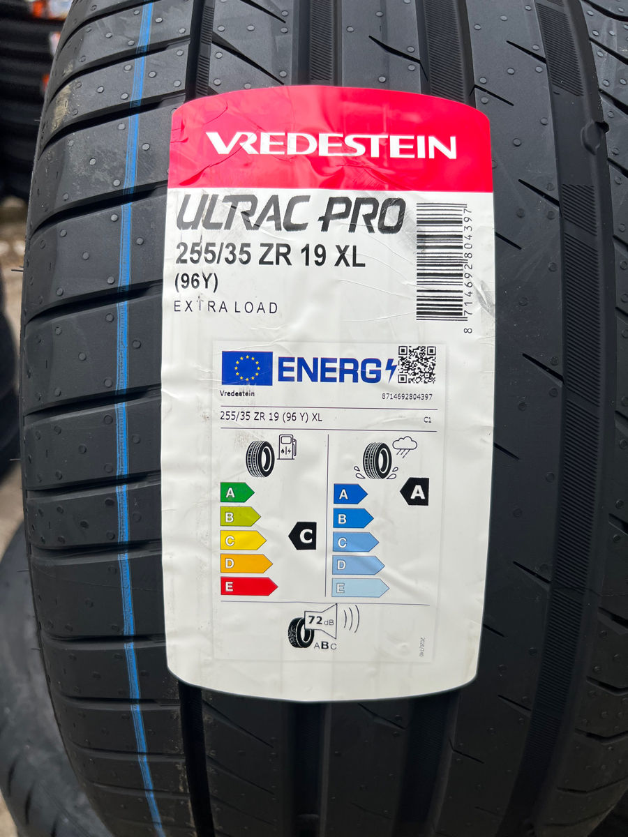 2 шины/ 2 anvelope 255/35 R19 Vredestein Ultrac Pro/ Доставка, livrare toata Moldova foto 1