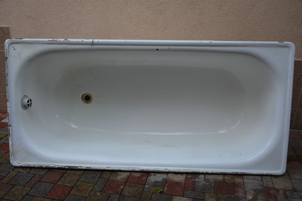 900 lei б/у Ванна стальная 150*70. доставка - Cada otel 150*70 livrare