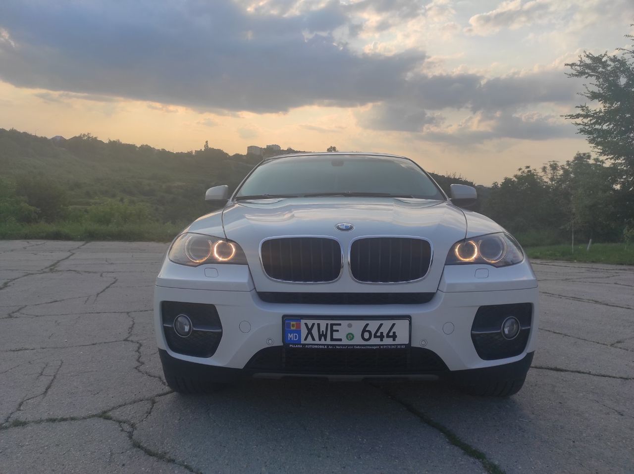 Авто прокат 24-24 bmw x 6 дизель/автомат/расход-8 л foto 6