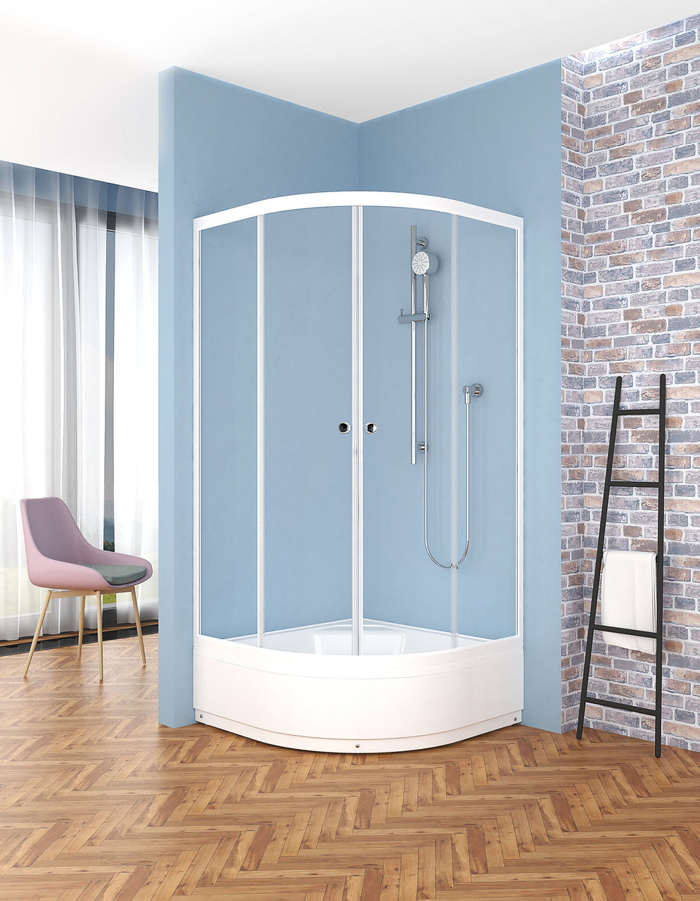 Cabina de dus Domani-Spa Delight 99 mid, Calitate garantata!