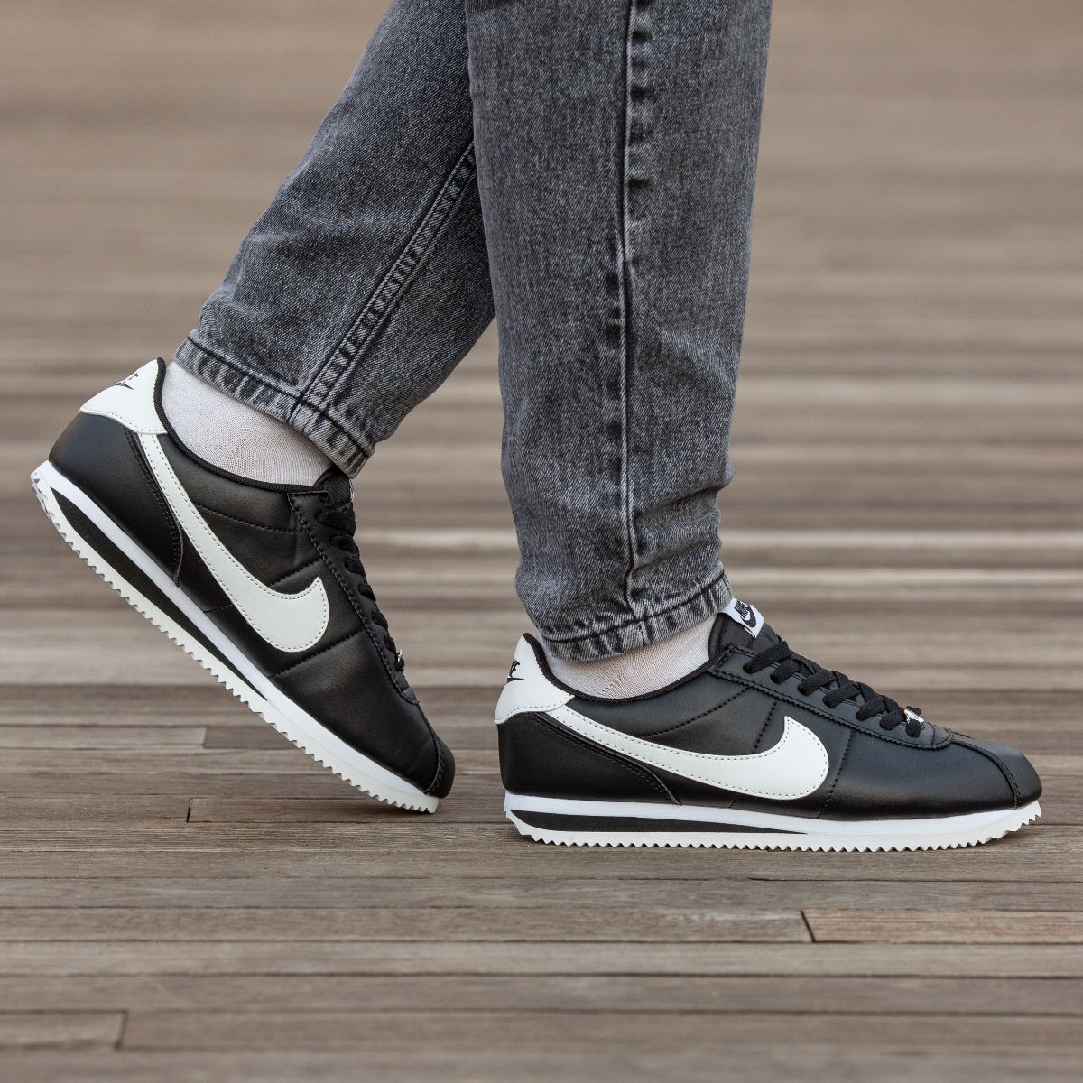 Nike Cortez Black foto 8