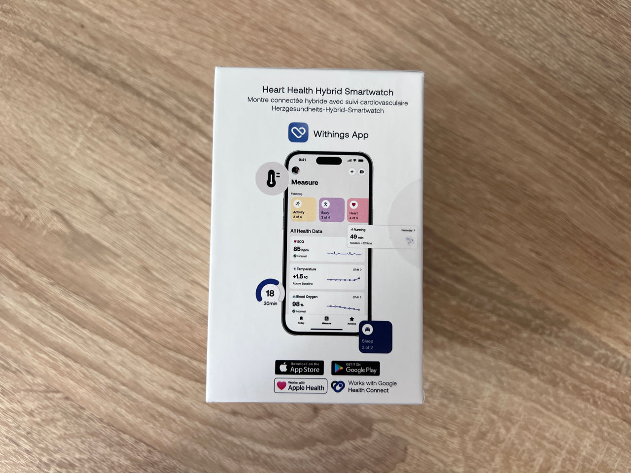 (Nou) Ceas hibrid Withings ScanWatch 2 – Mai ieftin decât în orice magazin! foto 3