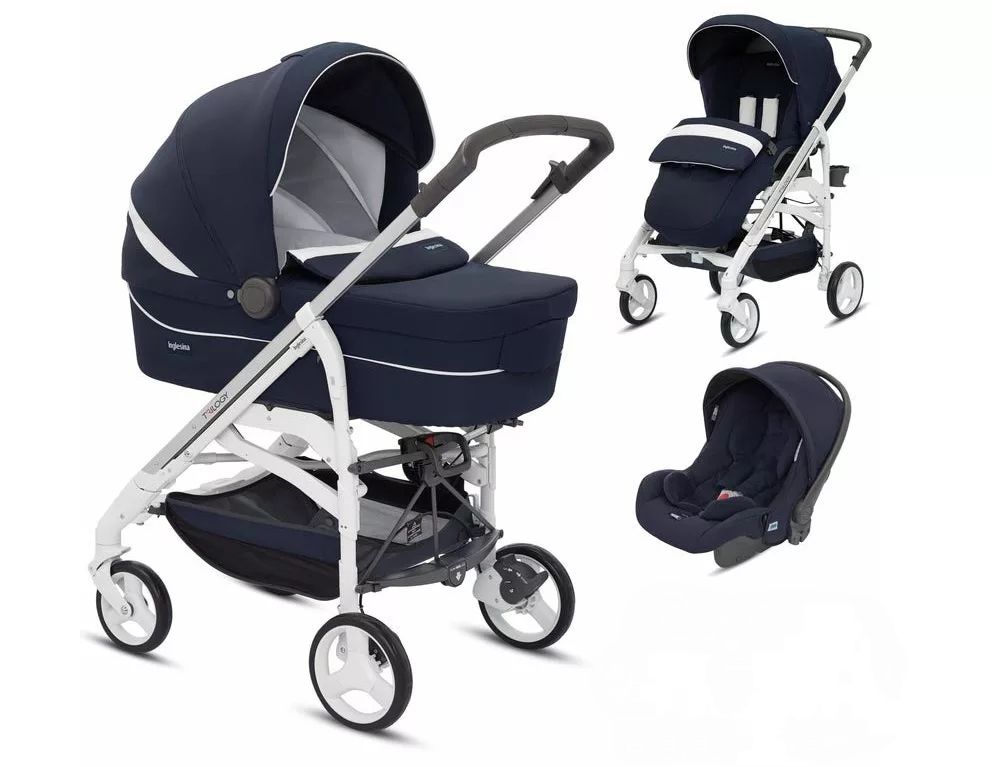 Коляска inglesina trilogy system (инглезина систем) 3 в 1 на шасси ...