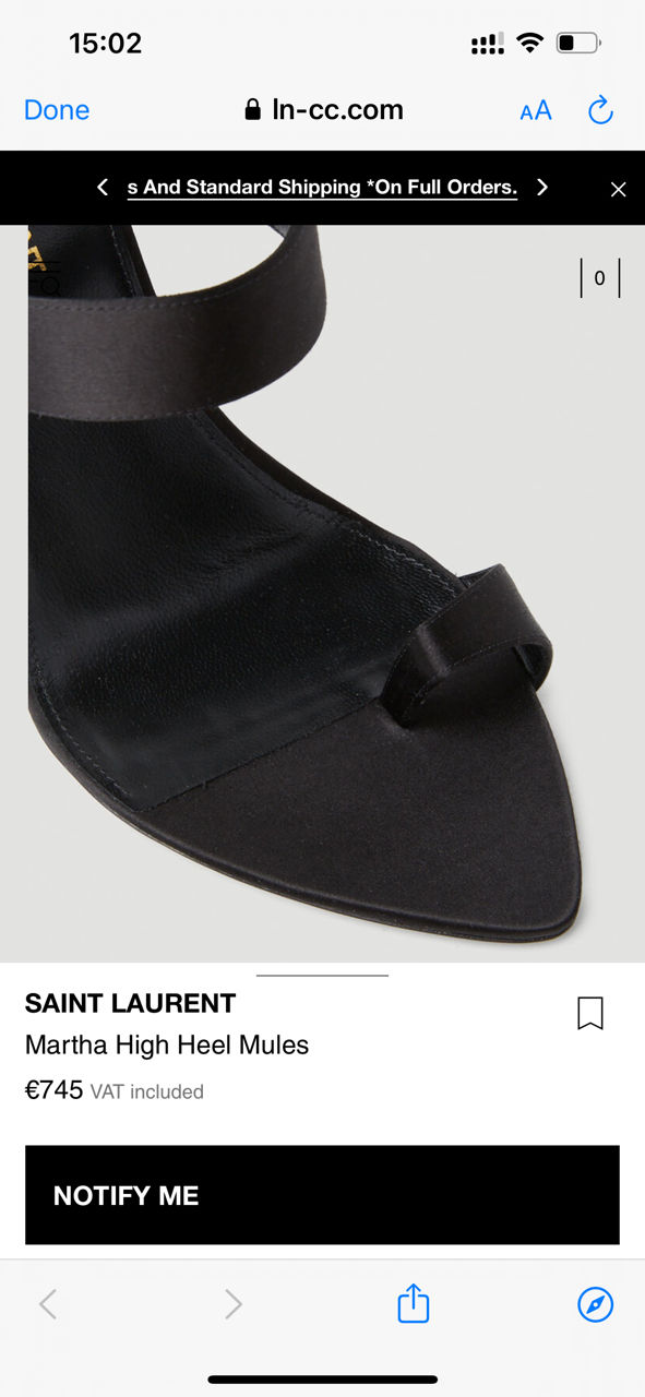 Pantofi YSL originali foto 2