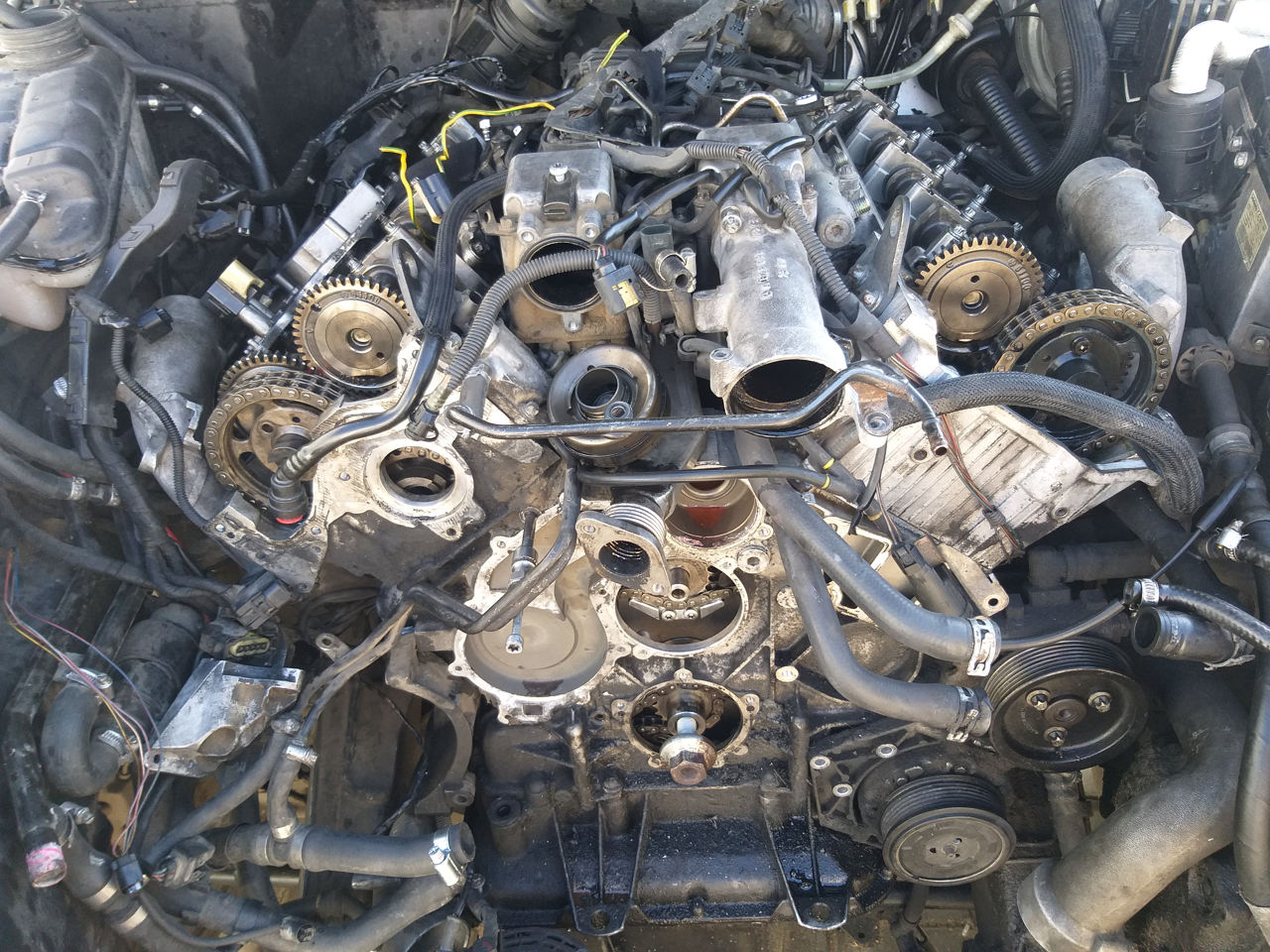 Motor,piese Mercedes om628,400cdi bi turboV8 foto 5