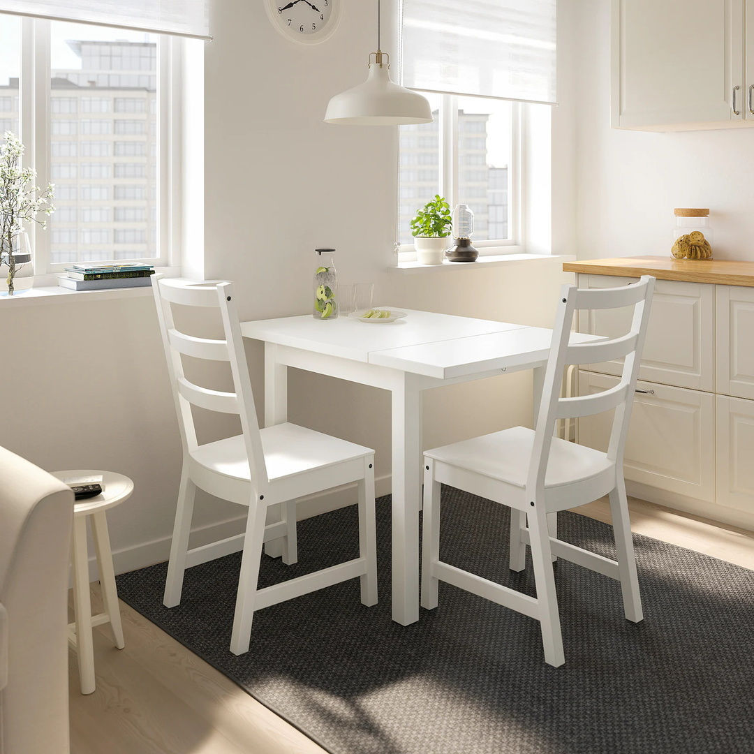Masă de bucătărie extensibilă Ikea Nordviken 74/104x74 foto 0