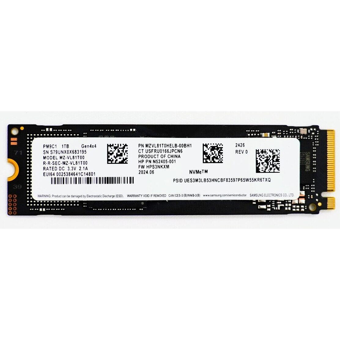 Crucial P310 2TB/ 1TB / 500GB  Samsung, Crucial, Kingston, Western Digital PCIe4.0 x4 фото 10