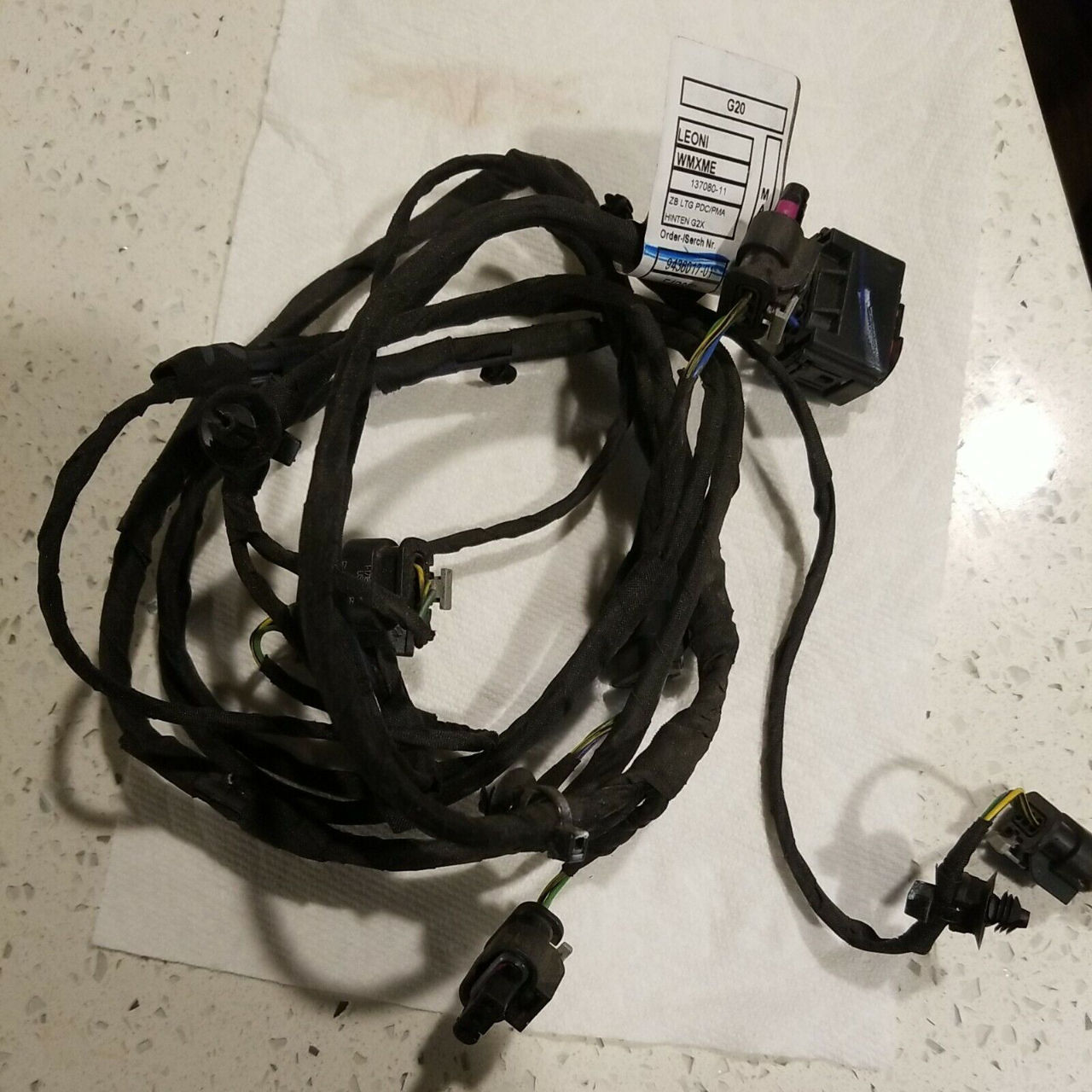 Проводка парктроников bmw f25 f30 g01 g02 g05 g11 g20 g30 g32.. фото 2