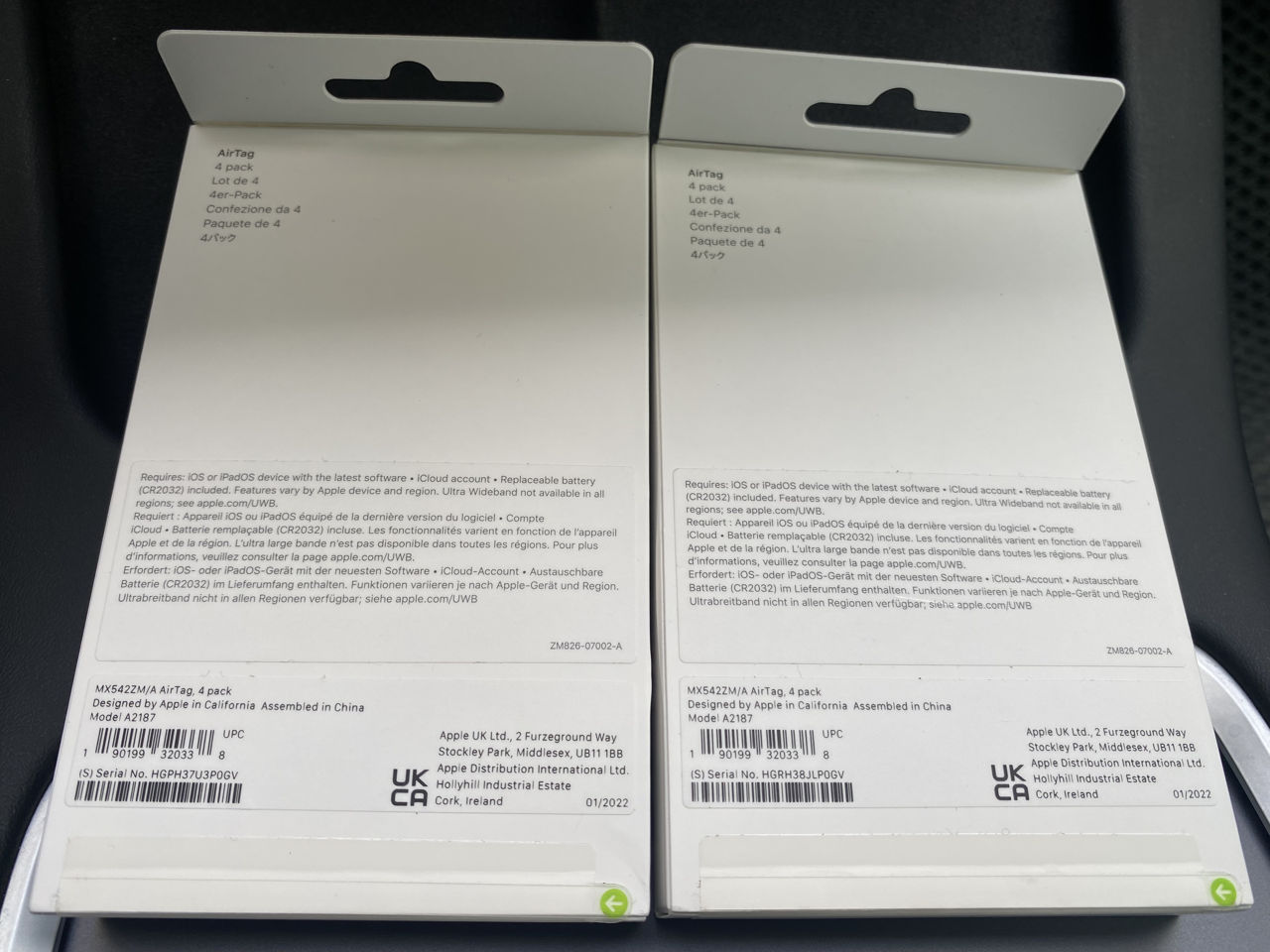 Apple original AirTag 4 pack фото 4