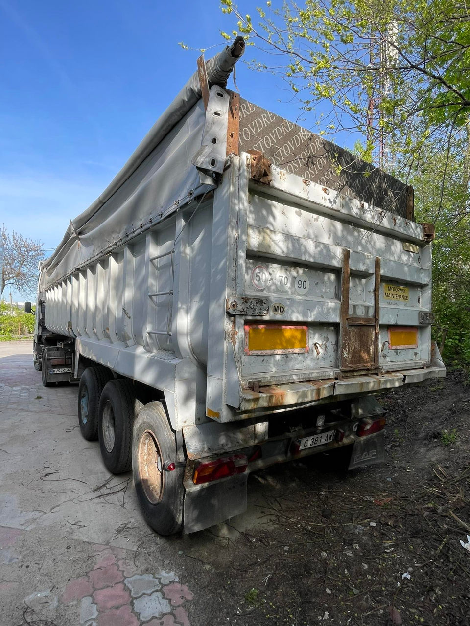 полуприцэп зерновоз 46 куб фото 3