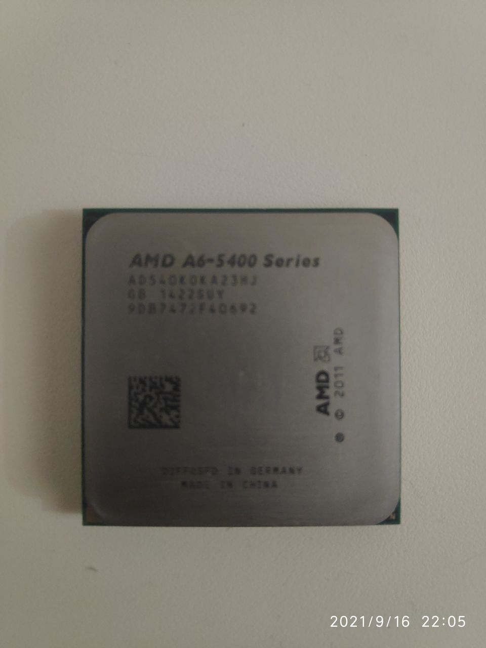 Amd A6 5400k с интегрированным графическим ядром Radeon Hd 7540d 0907