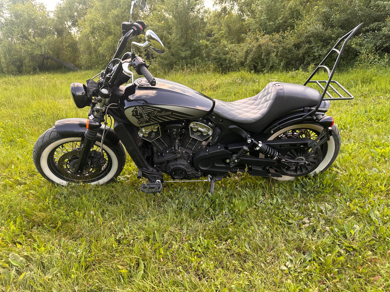 Indian Motorcycle Scout Bobber фото 3
