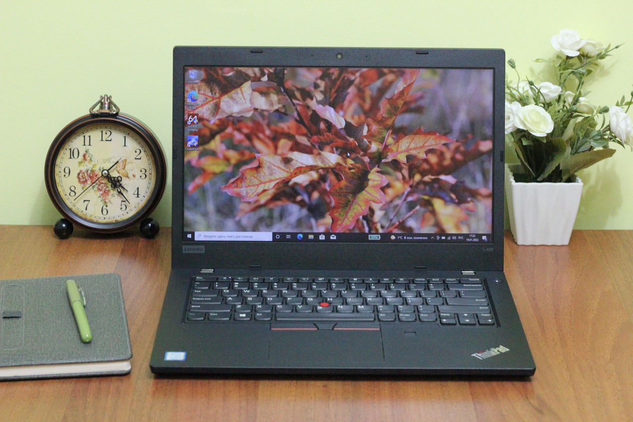 Lenovo ThinkPad L480 (Core i5 8250u/8Gb DDR4/500Gb SSD/14.1" HD) foto 1