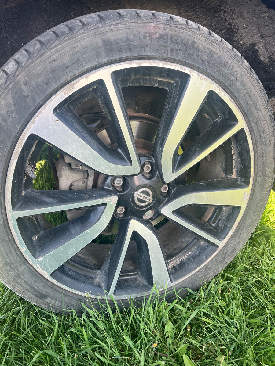 Schimb jante Nissan Qashqai R19 pe R17 фото 1